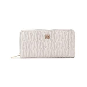 財布 収納力　キルティング長財布 レディース