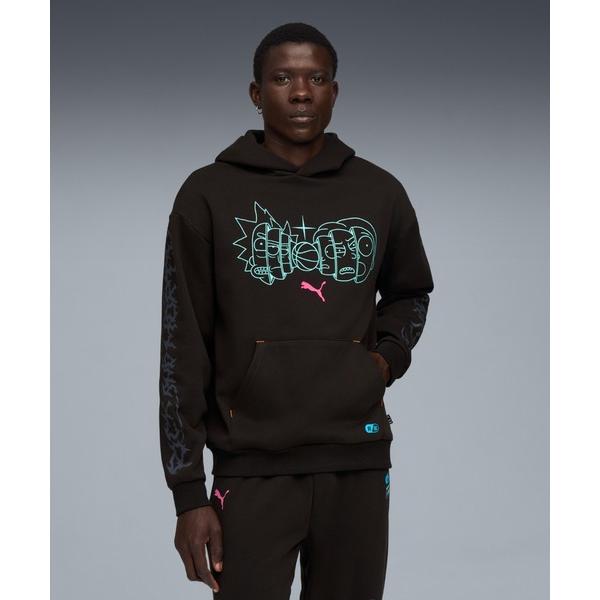パーカー PUMA プーマ メンズ バスケットボール Hoops x リック アンド モーティー フ...