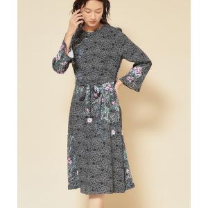 ワンピース 「co creation and yours／SS〜L」レースプリーツワンピース