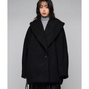 ムートンコート ボアコート ボアコート/オーバーサイズ/もこもこ/秋冬 レディース