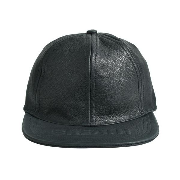 キャップ 帽子 「BREATH」EMBOSS LEATHER CAP / ブラック 「BR25AW-...