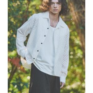 シャツ Slash fringe shirts/スラッシュフリンジシャツ メンズ
