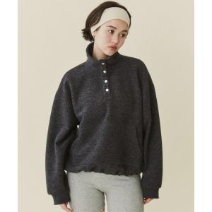 ドロストスタンドネックトレーナー