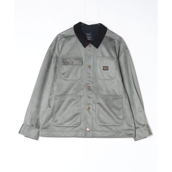 コート ジャケット ルーカ RVCA ECO SUEDE JKT サーフ ジャケット メンズ