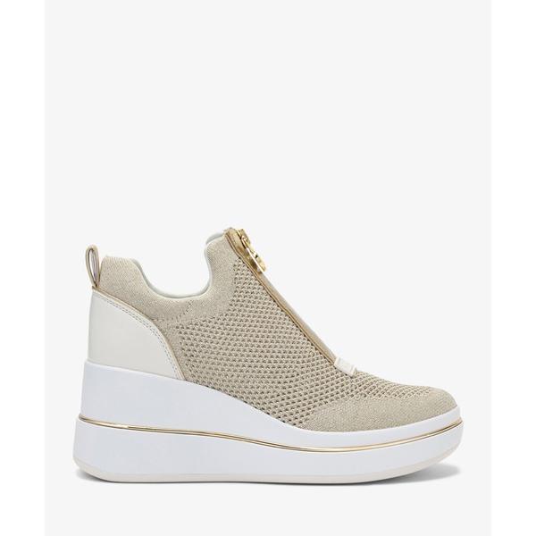 スニーカー EMMY ウェッジ ジップ スニーカー レディース