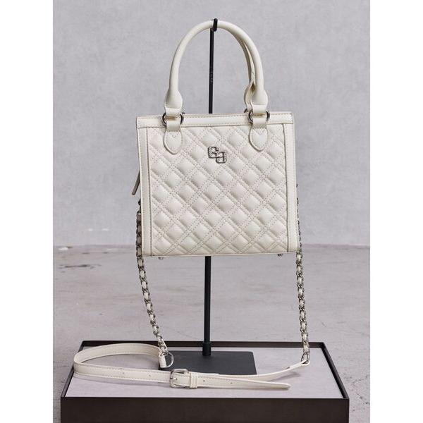 ショルダーバッグ バッグ GGストーンキルティングBOX BAG レディース