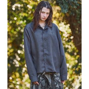 シャツ Imitation butcher linen shirts/イミテーションブッチャーリネンシャツ メンズ