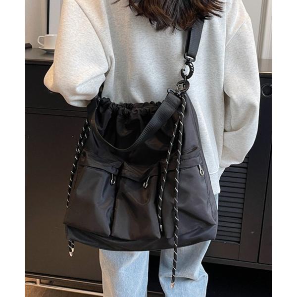 ショルダーバッグ バッグ マルチポケットショルダーバッグ レディース
