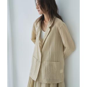 anuke（アンヌーク） コート アウター anuke Sheer Halfsleeve Jacket