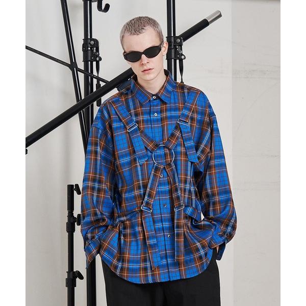 シャツ 「UNISEX」PARACHUTE SHIRTS/パラシュートチェックシャツ メンズ レディ...