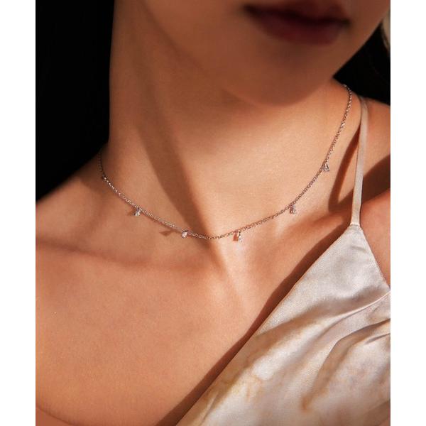 ネックレス vacanza V Class(R)｜ドロップダイヤジュエリー・シルバーネックレス レデ...