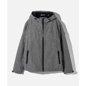 ブルゾン アウター TOMMY HILFIGER FILLED SOFT SHELL  トミーヒルフィガー テック フーデッドジャケット メンズ