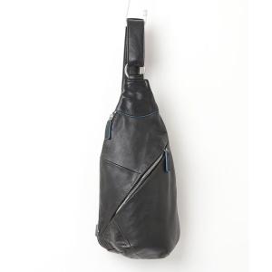 「LANVIN en Bleu」 ショルダーバッグ FREE ブラック メンズ