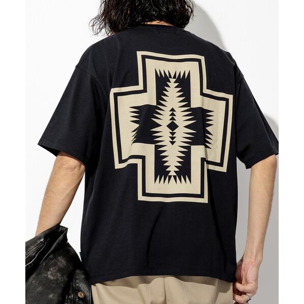 「PENDLETON」 半袖Tシャツ LARGE ブラック メンズ