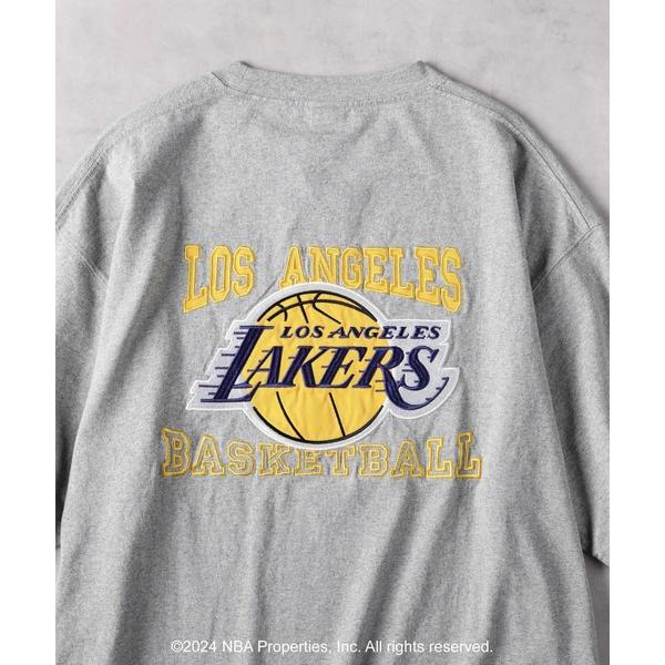 「NBA」 半袖Tシャツ M グレー メンズ