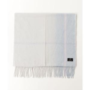 「LANVIN collection」 ストール - ブルー レディース