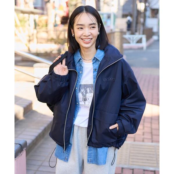 「FREAK'S STORE」 「OUTDOOR PRODUCTS」ブルゾン フリ- ネイビー レデ...