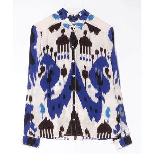 「GUCCI」 長袖シャツ 42 ホワイト レディース