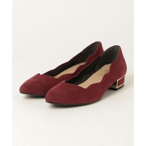 「ground green store」 パンプス 23.5cm ボルドー レディース