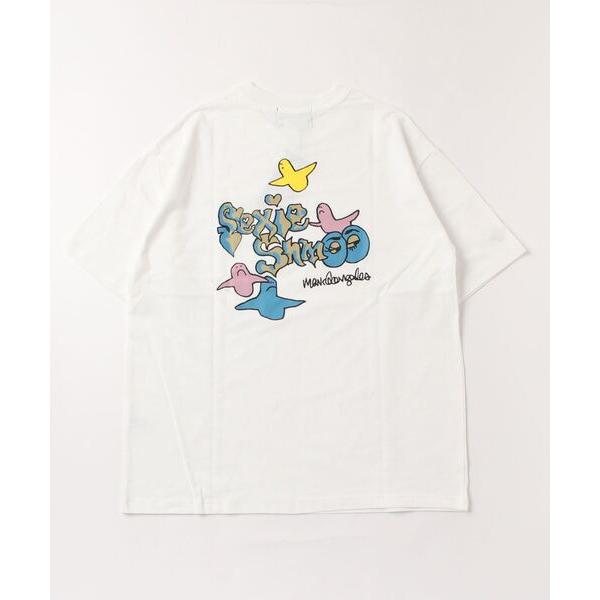 「Mark Gonzales」 半袖Tシャツ MEDIUM ホワイト メンズ