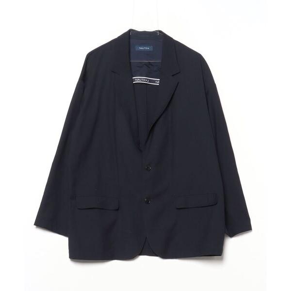 「NAUTICA」 テーラードジャケット M ネイビー メンズ