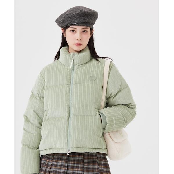 ダウンコート ダウンジャケット 「GISELLEジゼル着用」 WOMEN'S CORDUROY SH...