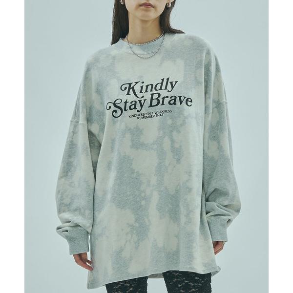 トレーナー スウェット (mag.by c)BLEACH L/S SWEAT レディース