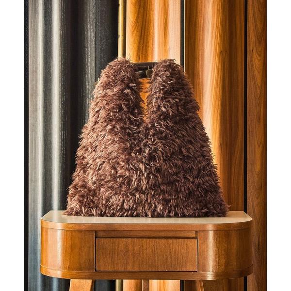 ショルダーバッグ バッグ (LE VERNIS)FAKE FUR BIG BAG レディース