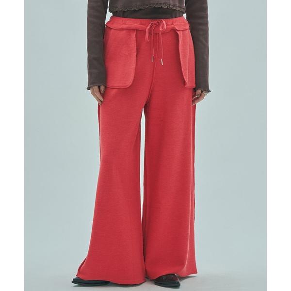 スウェットパンツ ジャージ (mag.by c)WIDE SWEAT PANTS レディース