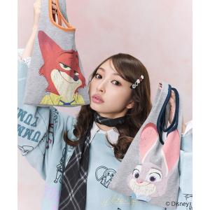 クラッチバッグ パーティーバッグ 「Disney」ズートピア/パイピングスウェットミニBAG レディース メンズ