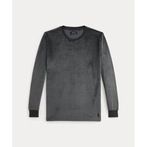 パジャマ ルームウェア ブラッシュド ベロア スリープ シャツ レディース