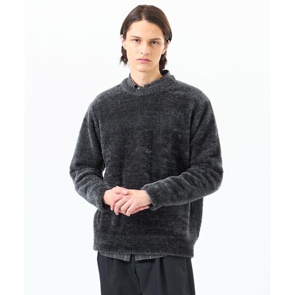 セーター ニット Octa(R)使用 クルーネックプルオーバー メンズ