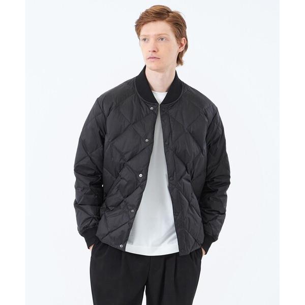 コート ジャケット ダイヤキルトタフタ フライトジャケット with TAION メンズ
