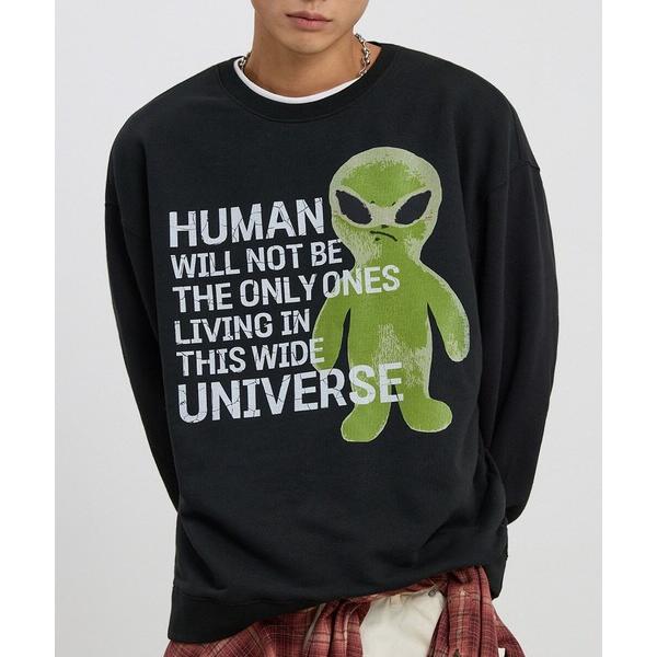tシャツ 「UNISEX」HOODHOOD／Ailen スローガンプルオーバー レディース