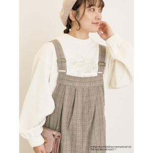 tシャツ 「Alice×Samansa Mos2」裏起毛スウェット レディース