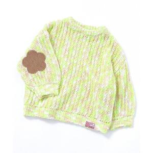 ニット セーター ミックスカラー肘パッチ スペシャルニット_ジュニア対応 キッズ 子供服 男の子 女の子｜ZOZOTOWN Yahoo!店