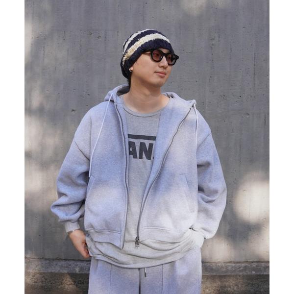 パーカー B omnivore/ビーオムニボー　SWEAT ZIP HOODIE メンズ レディース