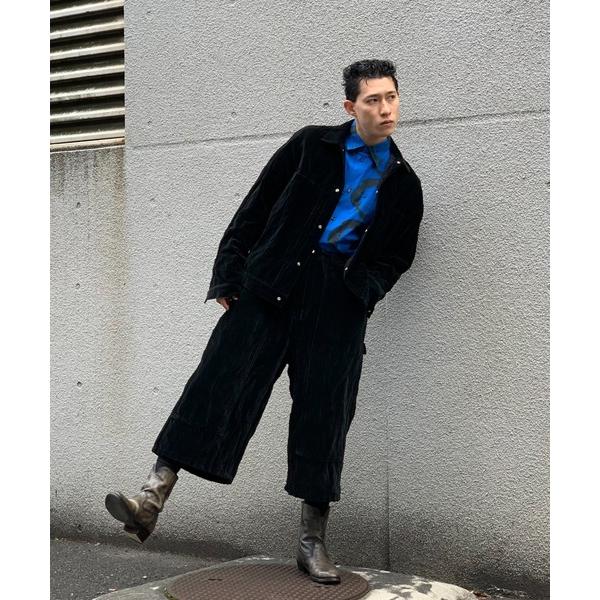 ブルゾン アウター THOUSANDS×吾亦紅/サウザンズ×ワレモコウ/WRINKLED VELVE...