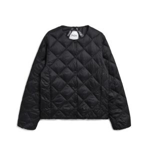 ダウンコート ダウンジャケット TAION/タイオン/City Crew Neck Down Jacket レディース
