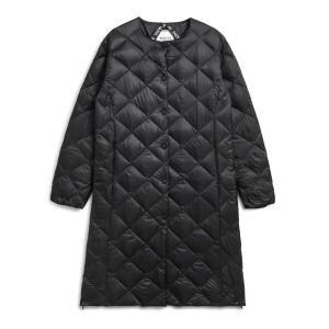 TAION（タイオン） ダウン×ボアリバーシブルロングダウンジャケット