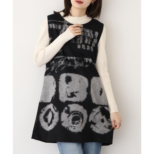 チュニック BRODIAEA ITALYスライバーチュニックベスト 日本製