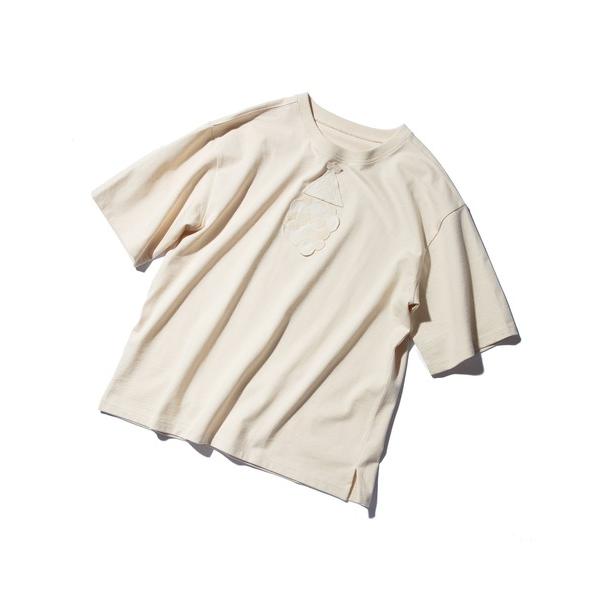 「.ENDRECHERI.」 半袖Tシャツ FREE キナリ メンズ