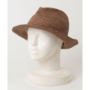 「Helen Kaminski」 ハット L/59.5cm ライトブラウン メンズ