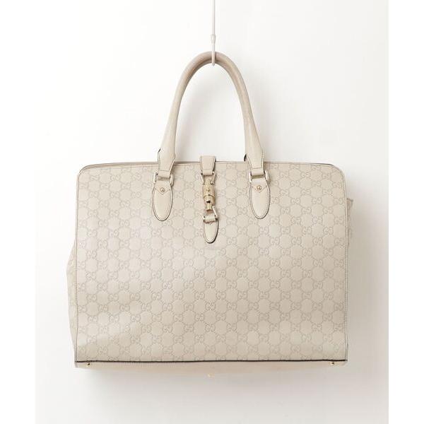 「GUCCI」 ニュージャッキー トートバッグ - ホワイト レディース