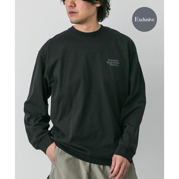 「Marmot」 長袖Tシャツ LARGE ブラック メンズ