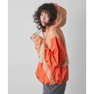 「NERGY」 ナイロンブルゾン FREE オレンジ レディース