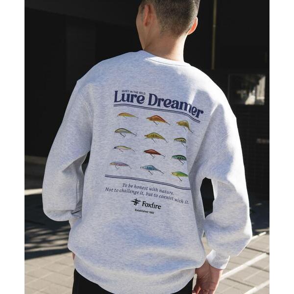トレーナー スウェット FOXFIRE プリントスウェット メンズ
