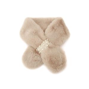 マフラー ストール エコファーティペット レディース