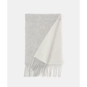 マフラー ストール La Totalite カシミヤブレンド Wフェイスマフラー レディース