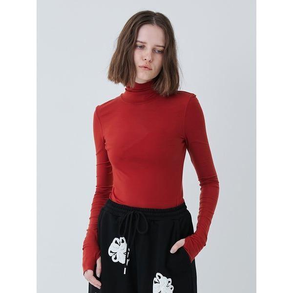 tシャツ Lyocell Turtle Neck Basic Fit Top/リヨセルタートルネック...